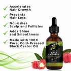 Oil 100% Organic Moisturize Hair Growth