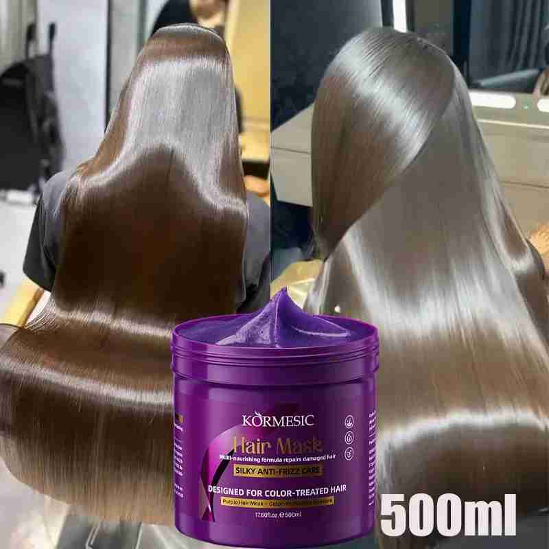 Keratin Hair Mask 5 Seconds Repair Damaged Frizzy Hair Soft Smooth Shiny