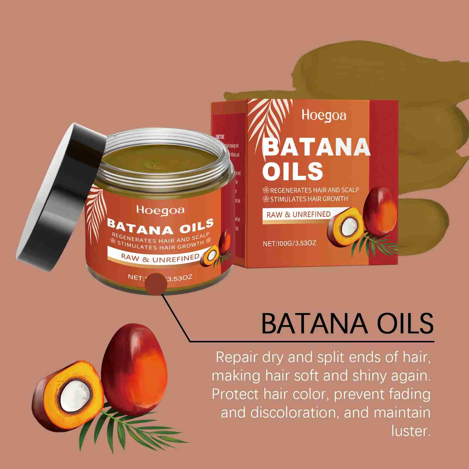 Natural Batana Cream for Hair Growth Prevent Hair Loss