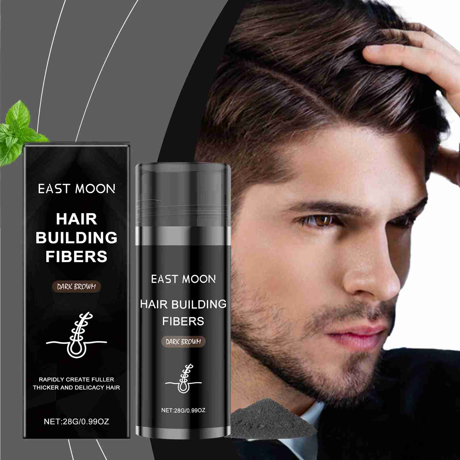East Moon Hair Fiber Powder Improve Baldness Oil