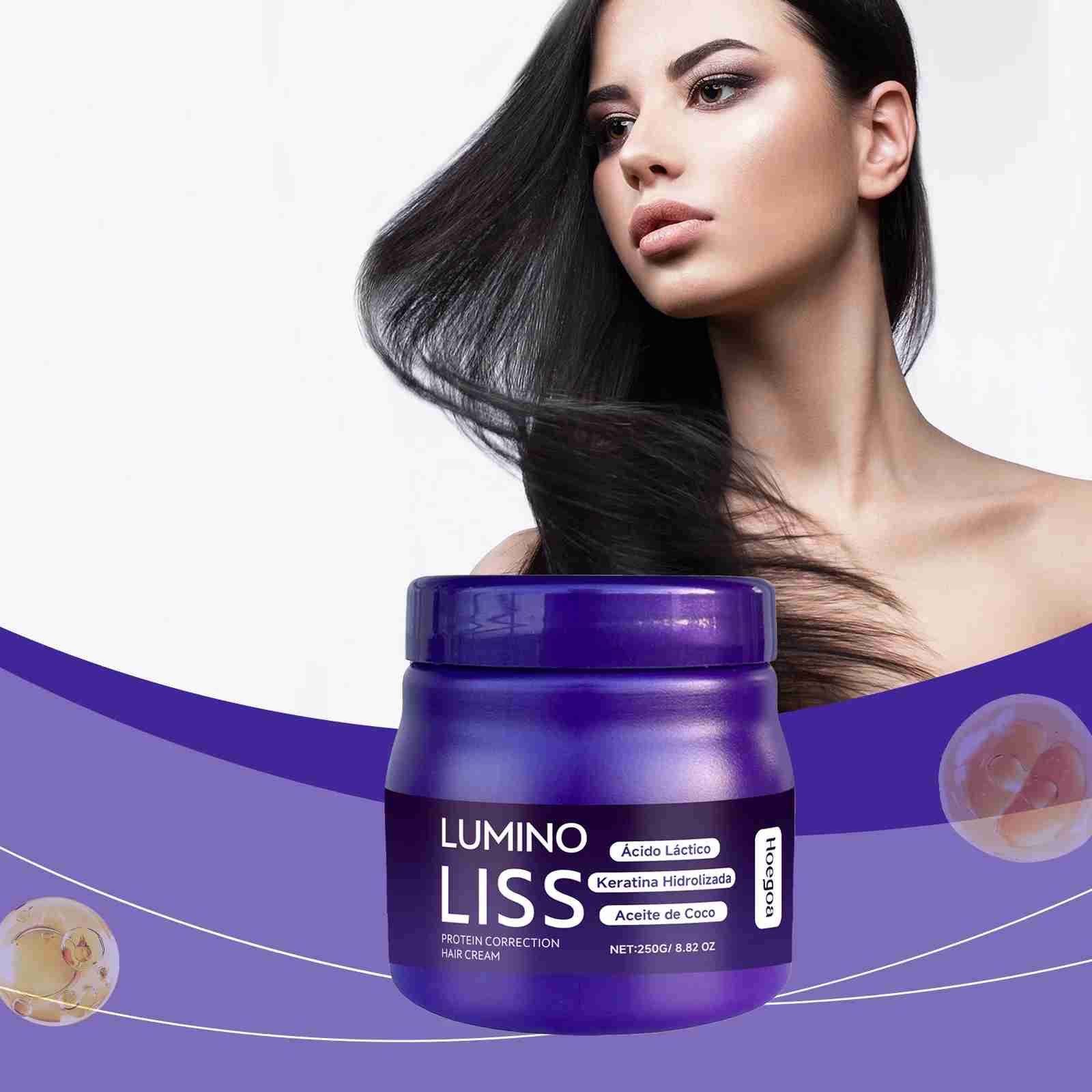 Protein Straightening Cream Nourishes